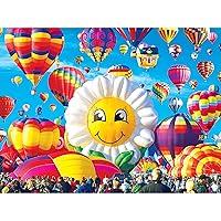 Cra-Z-Art - RoseArt - Kodak Premium - Blooming Hot Air Balloons - 350 Piece Jigsaw Puzzle