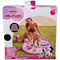 SwimWays Minnie Mouse Splash Mat, Kids Splash Pad & Outdoor Toys, Minnie Mouse Party Supplies Water Toys for Kids Aged 1 & Up