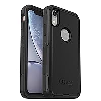 OtterBox iPhone XR (Non-retail/Ships in Polybag) Commuter Series Case - Non-retail/Ships in Polybag - BLACK, slim & tough, pocket-friendly, with port protection