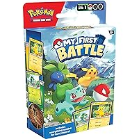 Pokémon TCG: My First Battle—Pikachu and Bulbasaur (2 Ready-to-Play Mini Decks & Accessories)