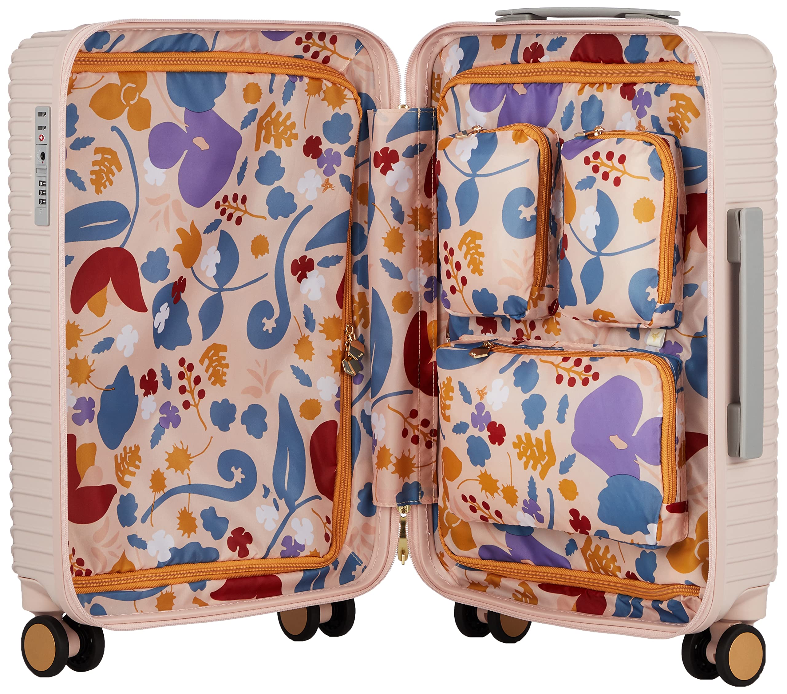 [ハント] スーツケース キャリーケース キャリーバッグ 機内持ち込み sサイズ 1泊2日 2泊3日 30L キャスターストッパー 双輪キャスター - 2