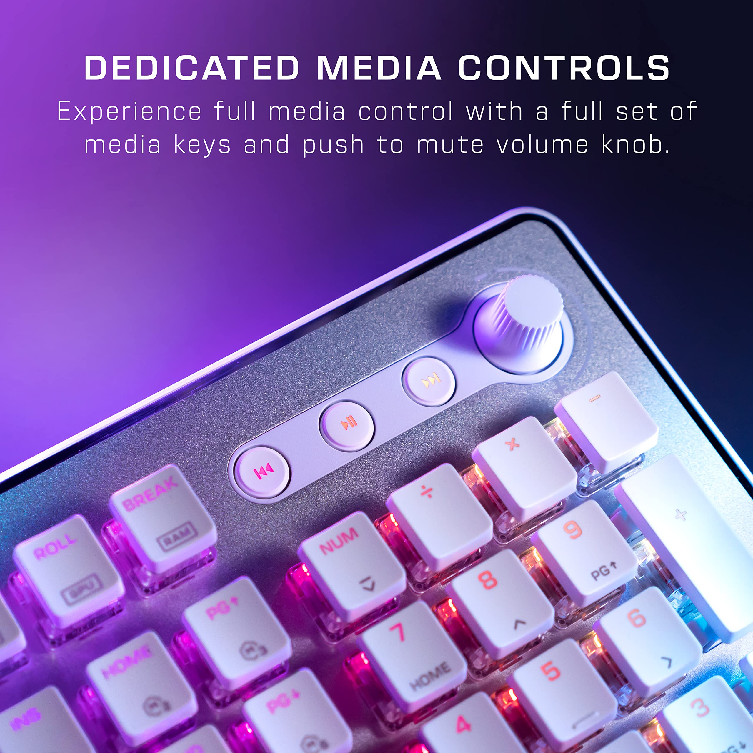 ROCCAT Vulcan II Max – Optical-Mechanical PC Gaming Keyboard & Kone XP PC Gaming Mouse with 3D AIMO RGB Lighting, 19K DPI Optical Sensor