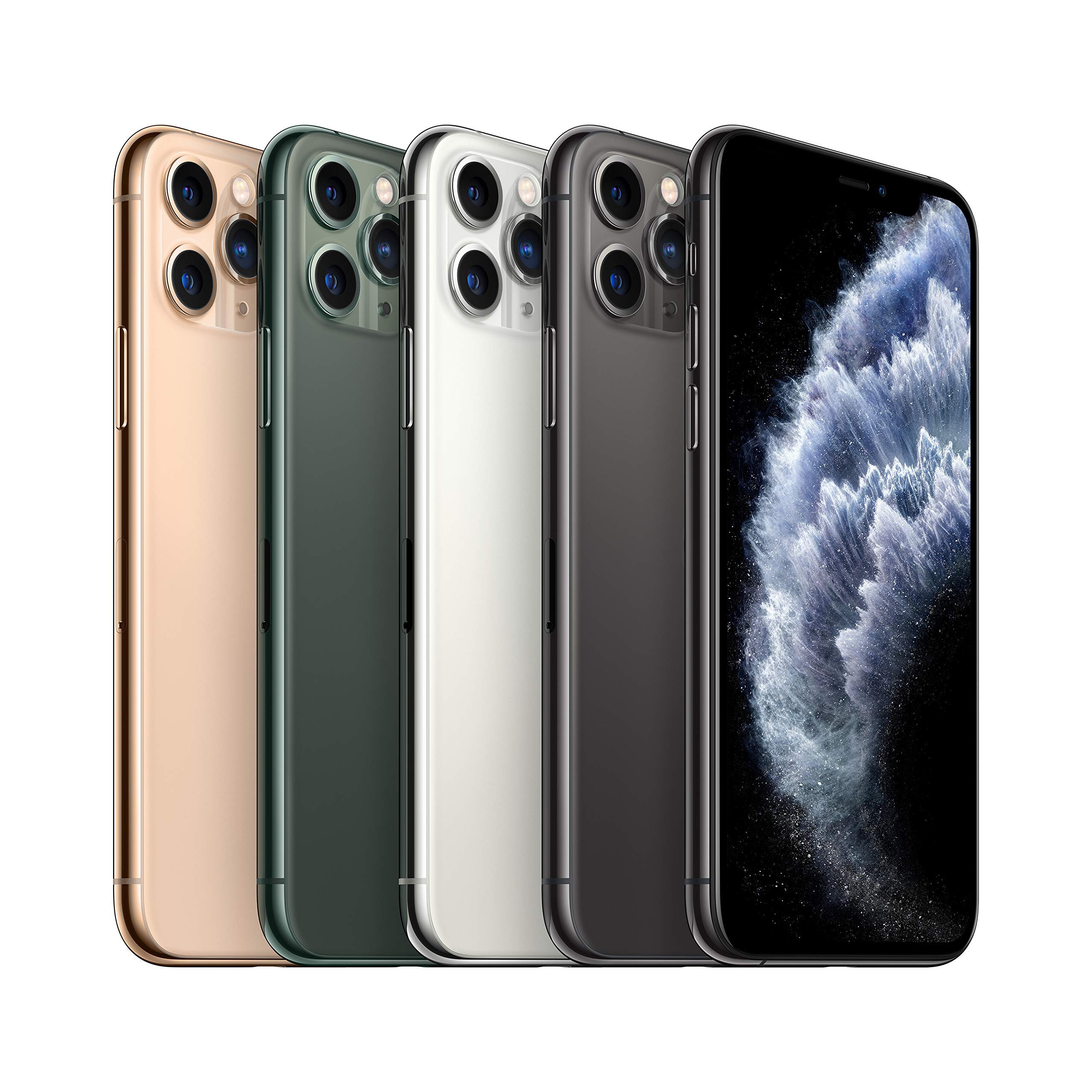 Apple iPhone 11 Pro [64GB, Silver] + Carrier Subscription [Cricket Wireless]