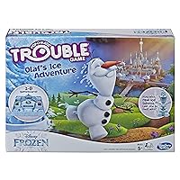 Hasbro Gaming Trouble Game Olaf's Ice Adventure