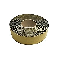 IT30/8 Rubber Insulation Tape, 2in Wide x 1/8in Thick x 30ft Long, Black