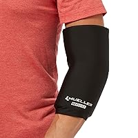 Sports Medicine EZ Relief - Black Compression Sleeve for Calf, Elbow, Quad - One Size Fits Most - Ideal for Men & Women, Sports Medicine Accessories - Reduces Swelling, Pain Relief