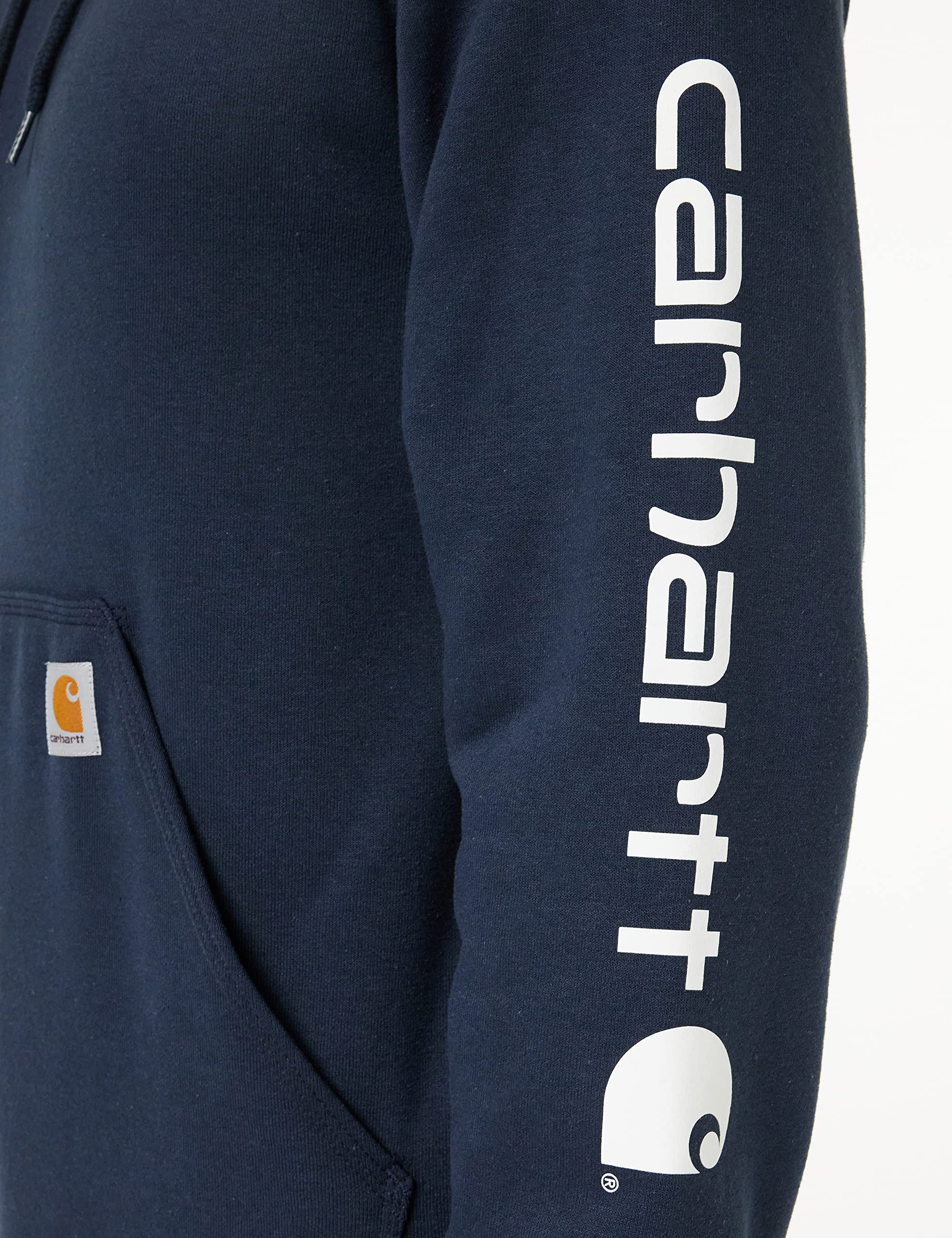 Carhartt Men's Loose Fit Midweight Logo Sleeve Graphic Sweatshirt