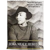 Zora Neale Hurston Poster Print with Quote, 18
