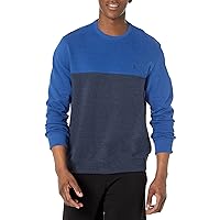 IZOD Men Advantage Performance Crewneck Fleece Pullover Sweatshirt