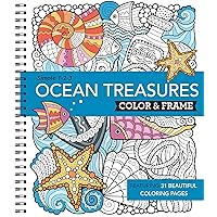 Color & Frame - Ocean Treasures (Adult Coloring Book) Color & Frame - Ocean Treasures (Adult Coloring Book) Spiral-bound