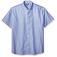 Cutter & Buck Men's Wrinkle Resistant Stretch Short Sleeve Button Down Shirt