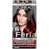 Feria Brush-on Ombre Effect Hair Color, R50 Ombre Red (Packaging May Vary)