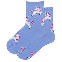 Hot Sox Kids' Fun Animal Crew Socks-1 Pair Pack-Cool & Cute Gifts for Boys & Girls