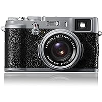FUJIFILM FinePix X100 APS-C CMOS EXR Digital Camera with 23mm Fujinon Lens and 2.8-Inch LCD - International Version (No Warranty)