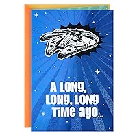 Hallmark Star Wars Funny Birthday Card with Sound (Long, Long, Long Time Ago)
