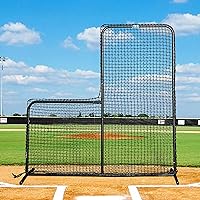 FORTRESS Replacement Baseball L-Screen Nets | Robust, Reliable, and UV Stabilized [5 Sizes] - NET ONLY