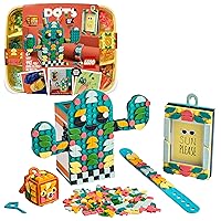 LEGO 41937 Dots Creative Set Summer Fun Craft Set for Children, Toy Set for Making Bracelets, Children's Room Decoration or Bag Pendant