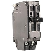 Connecticut Electric UBITB-A220 20 Amp New Challenger MH220 Type-A Replacement. Two Pole Clip Circuit Breaker Manufactured, Black