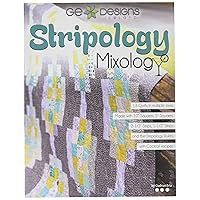G.E. Designs Stripology Mixology Bk, 11 x 8.5 x 0.25