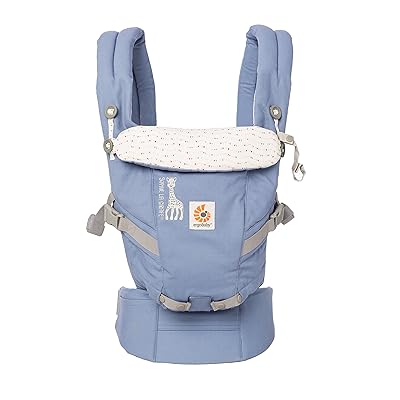 Ergobaby Adapt Ergonomic Multi-Position Baby Carrier (7-45 Pounds), Starry  Sky Starry Sky Premium Cotton