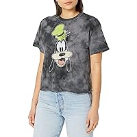 Disney Characters Goofy Big Face Women's Fast Fashion Short Sleeve Tee Shirt