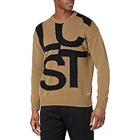 Lacoste Men's Long Sleeve Graphic Letters Sweater