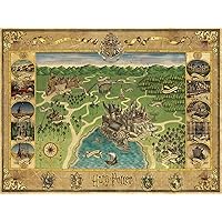 Ravensburger Hogwarts Map 1500 Piece Jigsaw Puzzle for Adults - 16599 - Every Piece is Unique, Softclick Technology Means Pieces Fit Together Perfectly, 31.5 x 23.5 inches (80 x 60 cm) When Complete.