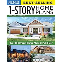 Best-Selling 1-Story Home Plans, 5th Edition: Over 360 Dream-Home Plans in Full Color (Creative Homeowner) Craftsman, Country, Contemporary, and Traditional Designs with More Than 250 Color Photos Best-Selling 1-Story Home Plans, 5th Edition: Over 360 Dream-Home Plans in Full Color (Creative Homeowner) Craftsman, Country, Contemporary, and Traditional Designs with More Than 250 Color Photos Paperback Kindle Spiral-bound
