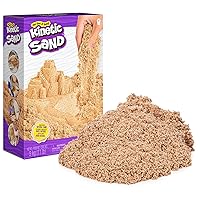 11lb (5kg) Natural Brown Bulk Play Sand for Arts and Crafts, Sandbox, Moldable Sensory Toys for Kids Ages 3+