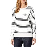 Amazon Essentials Women's French Terry Fleece Crewneck Sweatshirt (Available in Plus Size)