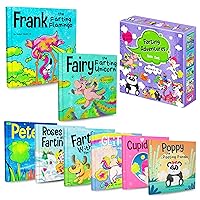 Humor Heals Us Farting Adventures Box Set (Books 9-16: Frank the Farting Flamingo, Fairy the Farting Unicorn, Pete the Pooting Pufferfish, Roses Are ... Farting Unicorn, Cupid's Fart Arrows, Poppy)