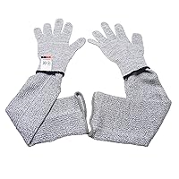 Cut Resistant HPPE Sleeves Plus Gloves Kit For Arm Hand Protection