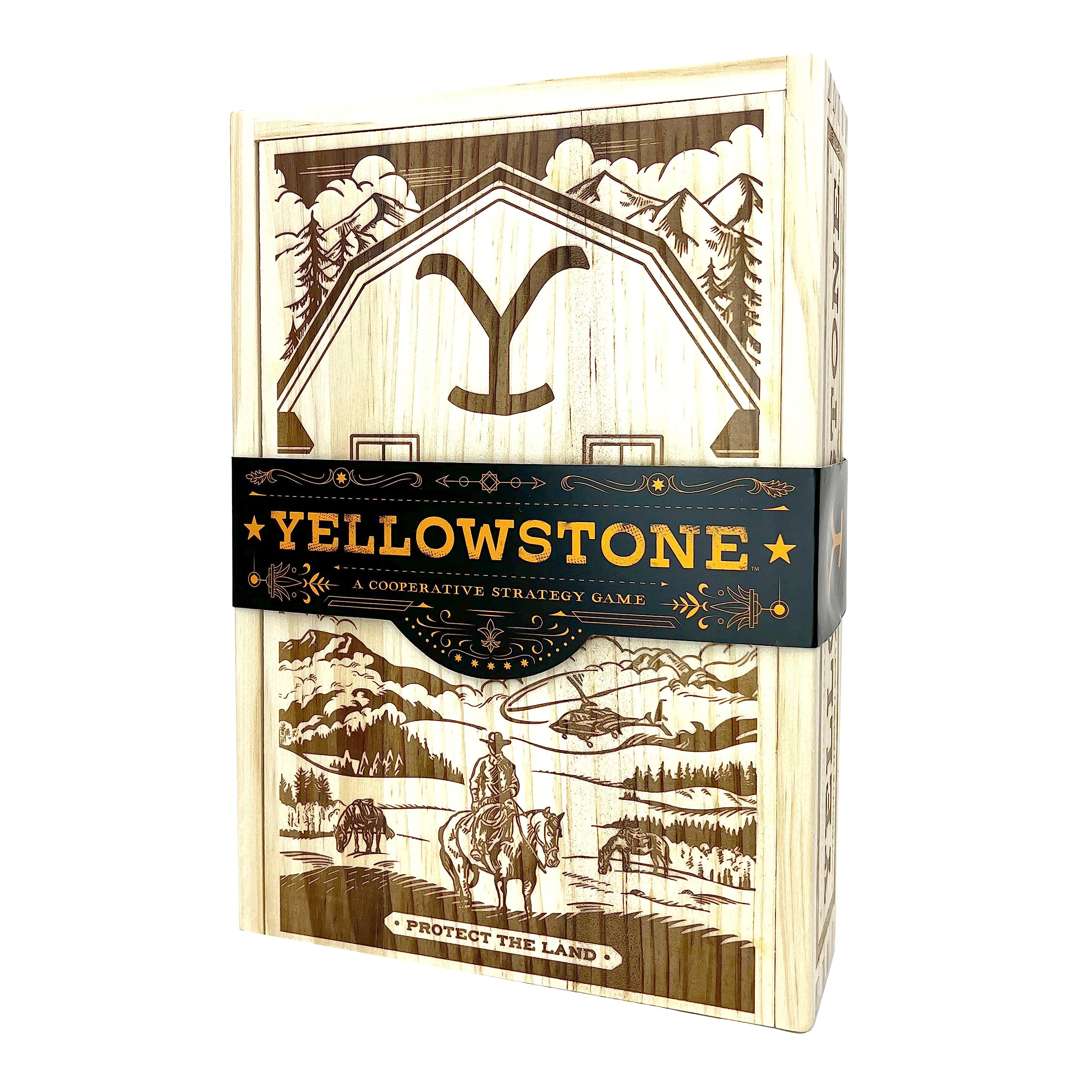 Yellowstone – The Cooperative Board Game for Adults and Your Next Game Night - Inspired by The Hit  Yellowstone TV Series, Great Gift - from Buffalo Games