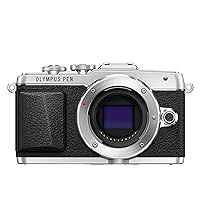Olympus E-PL7 16MP Mirrorless Digital Camera with 3-Inch LCD (Silver) - International Version