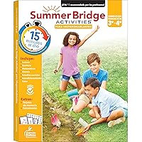 Summer Bridge Activities Spanish Workbook, Bridging Grade 3 to 4 in Just 15 Minutes a Day, Reading, Writing, Math, Science, Social Studies, Summer Learning Activity Book With Spanish Flash Cards Summer Bridge Activities Spanish Workbook, Bridging Grade 3 to 4 in Just 15 Minutes a Day, Reading, Writing, Math, Science, Social Studies, Summer Learning Activity Book With Spanish Flash Cards Paperback
