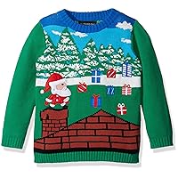 Blizzard Bay Boys Ugly Chrismas Sweater Santa