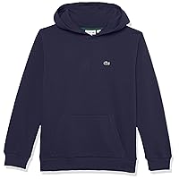 Lacoste Boys' Kid's Long Sleeve Regular Fit Hooded Sweatshirt
