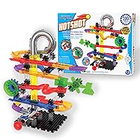 The Learning Journey - Techno Gears - Marble Mania - Hotshot 100+ Pieces - Marble Runs for Kids - STEM Toys for Boys & Girls Ages 6-12 Years - Award Winning Toys (567890)