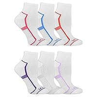Fruit of the Loom Women's Coolzone Cotton Ankle Socks (6 Pack)