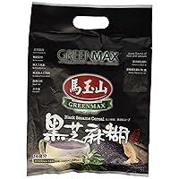 Greenmax (Mayushan) Black Sesame Cereal -Instant , 127 Kcal Per Serving - 14 Servings