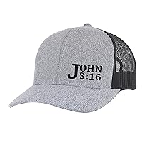 Trenz Shirt Company John 3:16 Adult Trucker Hat