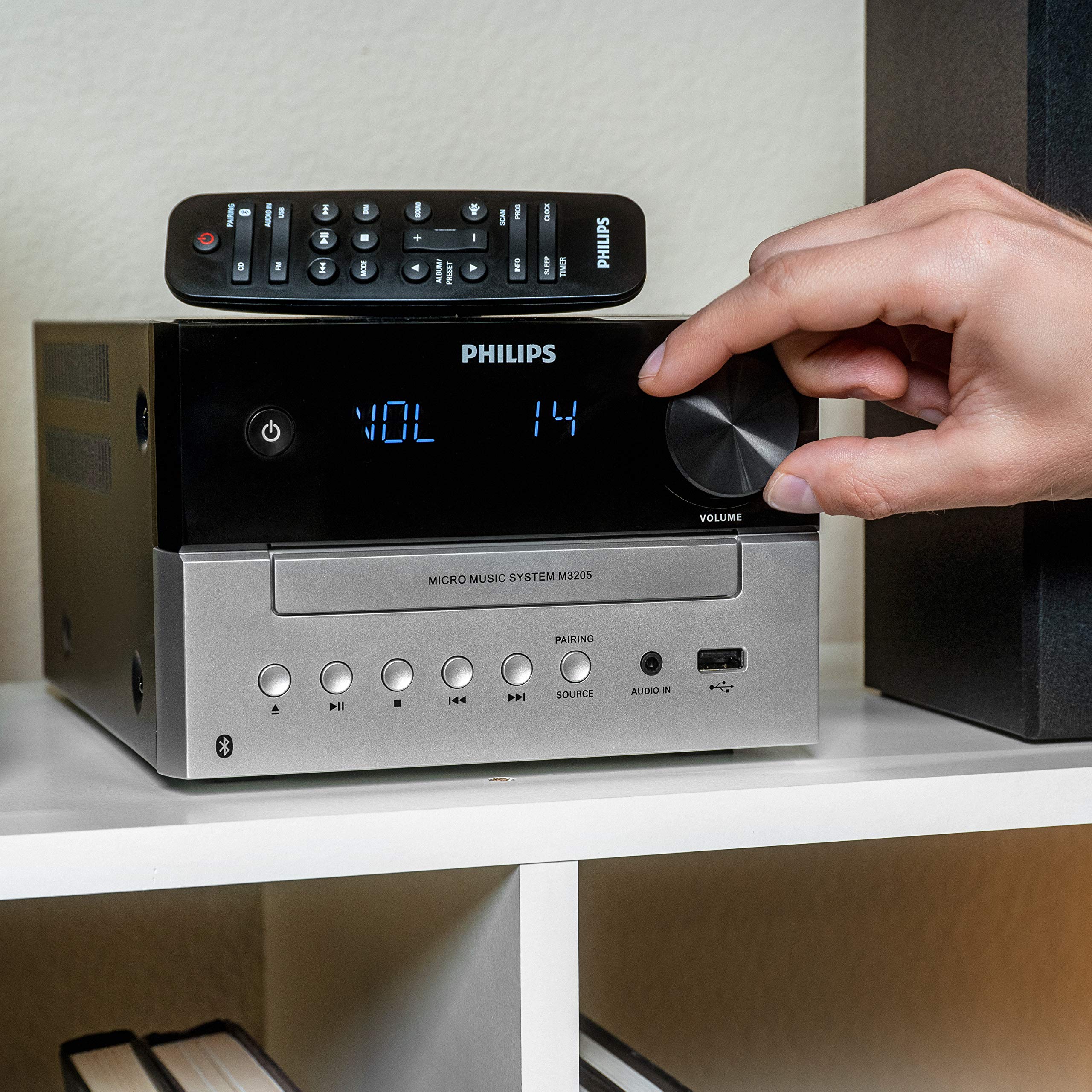 Mua Philips Bluetooth Stereo System for Home with CD Player, Wireless  Streaming, MP3, USB, Audio in, FM Radio, 15W, Micro Music Sound System trên  Amazon Mỹ chính hãng 2023 | Fado