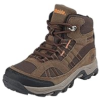 Northside Unisex-Child Rampart Mid Hiking Boots - Lightweight Performance | Suede/Ripstop Nylon Moisture-Wicking Quick Lace-Up Durable TPR Outsole | Kids Hiking Adventure Essential