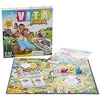 Hasbro Gaming Il Gioco Della Vita Junior (Box Game for Children 5 Years and Older, 2020 Version in Italian)