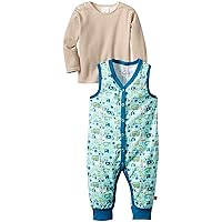 Zutano Baby Boys Road Trip Romper and Long Sleeve Tee Set