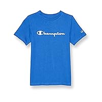 Champion Boy's T-Shirt, Kids' T-Shirt for Boys, Cotton Lightweight Tee, Multiple Graphics