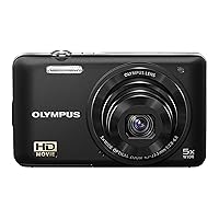 OM SYSTEM OLYMPUS VG-160 14MP Digital Camera with 5x Optical Zoom (Black) (Old Model)