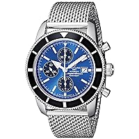 Breitling Men's A1332024-C817 Analog Display Swiss Automatic Silver Watch