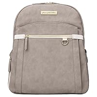 Petunia Pickle Bottom 2-in-1 Provisions Breast Pump & Diaper Bag Backpack | Designed for Busy Parents | Spacious Main Compartment for Carrying Essentials | Grey Matte