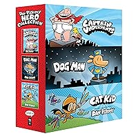 Dav Pilkey's Hero Collection: 3-Book Boxed Set (Captain Underpants #1, Dog Man #1, Cat Kid Comic Club #1) Dav Pilkey's Hero Collection: 3-Book Boxed Set (Captain Underpants #1, Dog Man #1, Cat Kid Comic Club #1) Hardcover